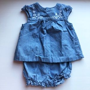 Girls Denim Outfit